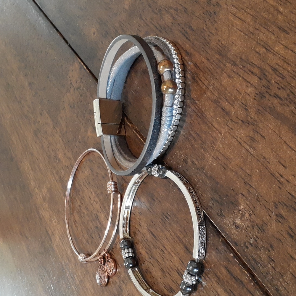Three bracelets